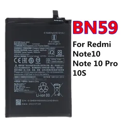 For Redmi Note 10 Note 10 Pro 10S BN59 Brand new high quality cell phone battery, high capacity durable battery 5000mah