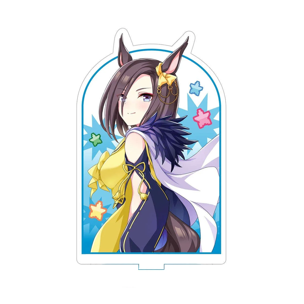 Anime Fans Gifts Pretty Derby Daiwa Scarlet Still in Love Party Dash HD Figures Acrylic Stand Desktop Ornament Series About15cm