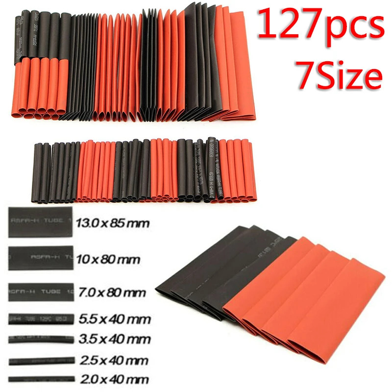 2:1 Heat Shrink Tube Accessories Cord Cover Electrical Insulation Polyolefin Protection Sleeve Wire Bag  2:1 Heat