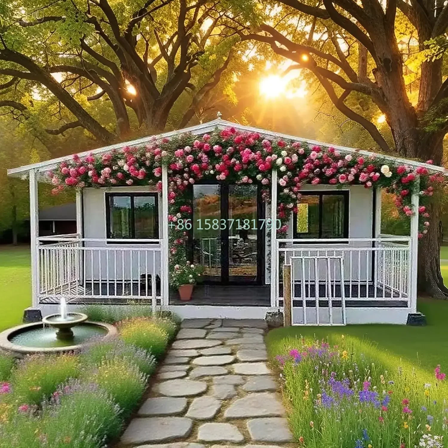 Double Wing Container House Expand Portable Tiny Home Mobile Prefabricated Home Prefab Modular Expandable Container House Price