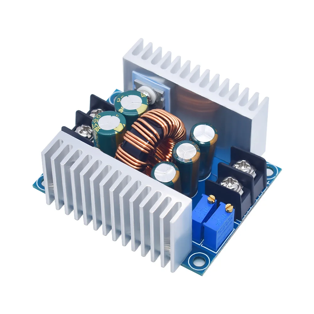 300W 20A DC-DC Buck Converter Step Down Module Constant Current LED Driver Power Step Down Voltage Module Electrolytic Capacitor