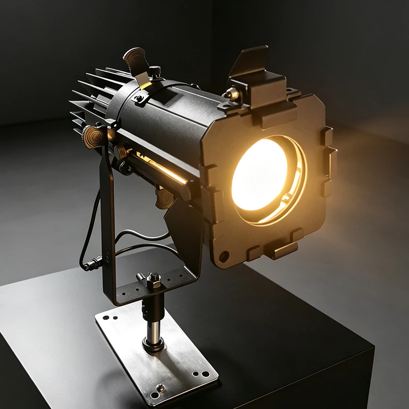 40W 15° -30° Manual Zoom LED Leko Profile Spotlight Warm Cool White 2in1 or RGBL 4in1 DMX RDM Museum Stage Ellipsoidal Lights