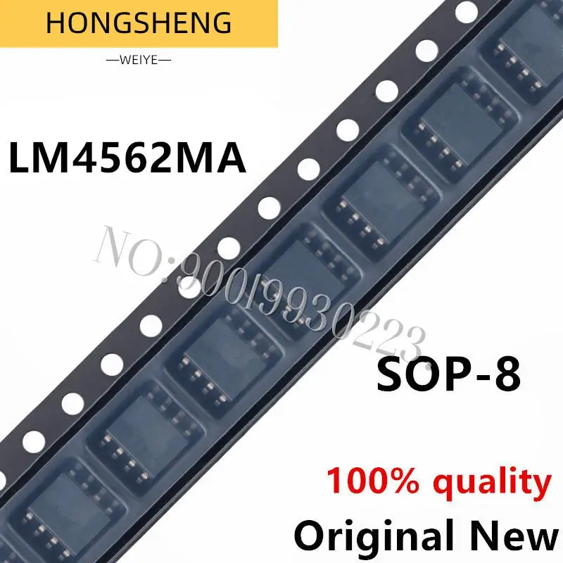 100% New 5pcs/lot  LM4562MA SOP8 LM4562 SOP L4562 SOP-8 LM4562MAX