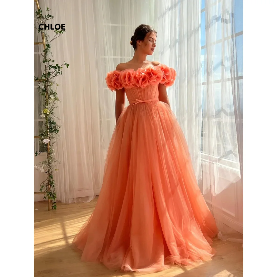 

Line A Gala Dresses Elegant Evening Party Dresses Luxury 2025 Off-shoulder Custom Made Elegant Long Dress Sleeveless Robe Soiree