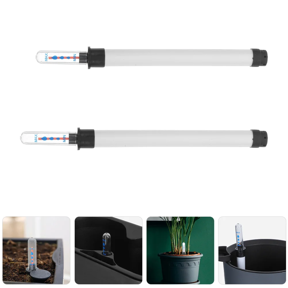4 pçs indicador de nível de água para plantas medidor de umidade do solo plástico medidor flutuante vaso de flores higrômetro ferramenta jardim ao ar livre indoor