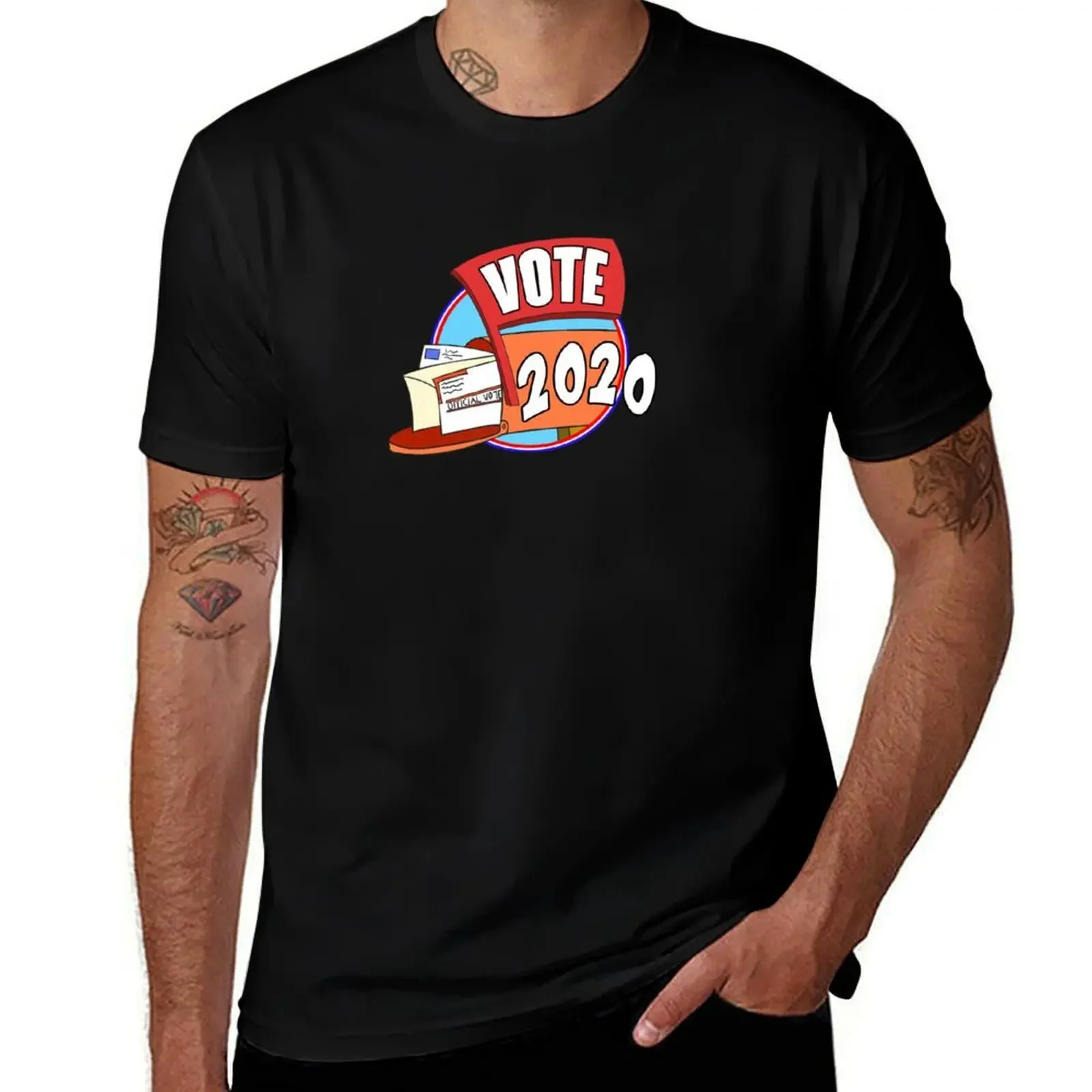 Vote 2020 T-Shirt blue archive graphic t shirt vintage vintage graphic tee anime stuff luxury clothes men