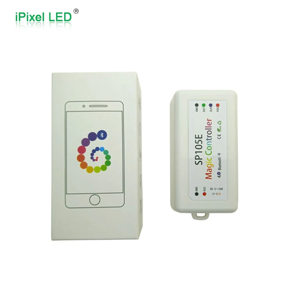 SP105E Bluetooth  Remote Controller APP SPI For RGB LED Strip/Pixel Light