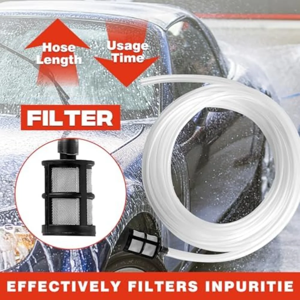 38 Inch For Pressure Washer Downstream Injector with Soap Ejector Brass Stainless Steel Quick Connect Fittings