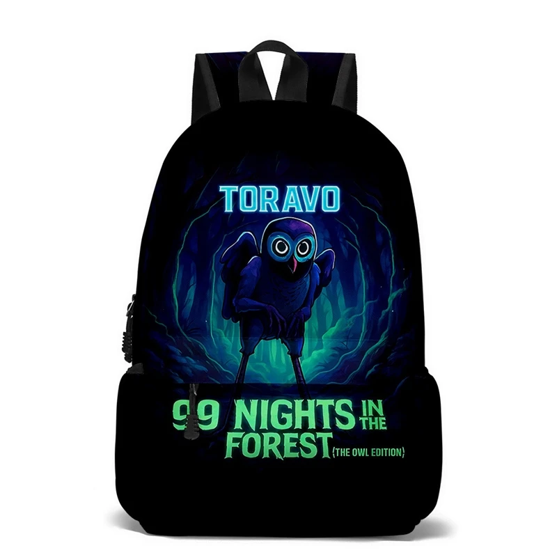 

Roblox 99 Nights in The Forest Cartoon Periphery Student Backpack Digital Printed Backpack Student Daily Necessities