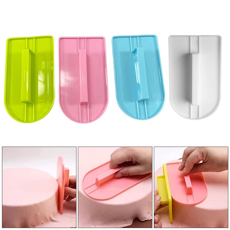 DIY Fondant Cake Smoother Polisher Tools Decorating Icing Sugar Skin Cutting Roller Cutter Craft Mold Spatulas Kitchen Accessory