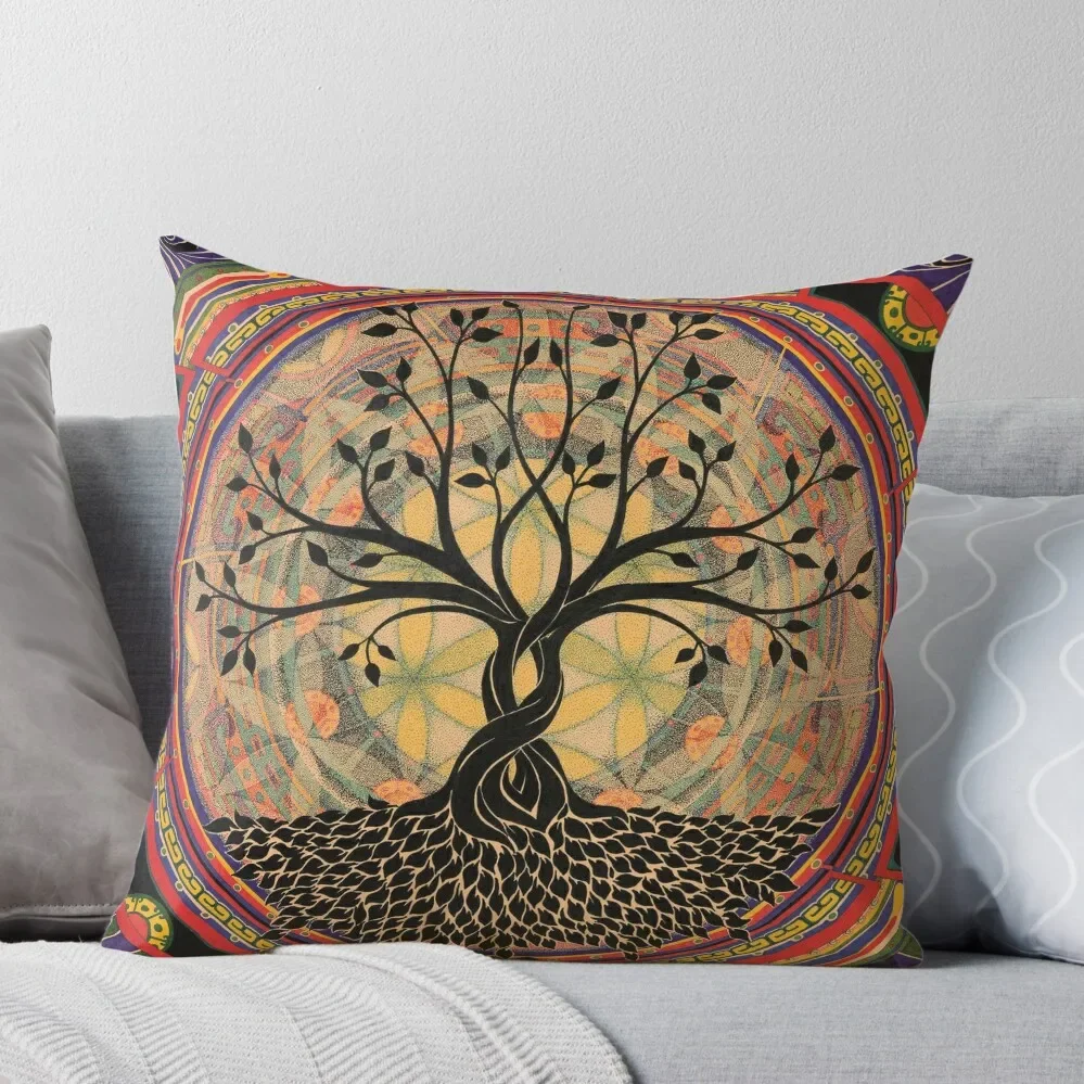 

Life:Tree Throw Pillow Covers For Sofas Pillows Aesthetic luxury sofa pillows