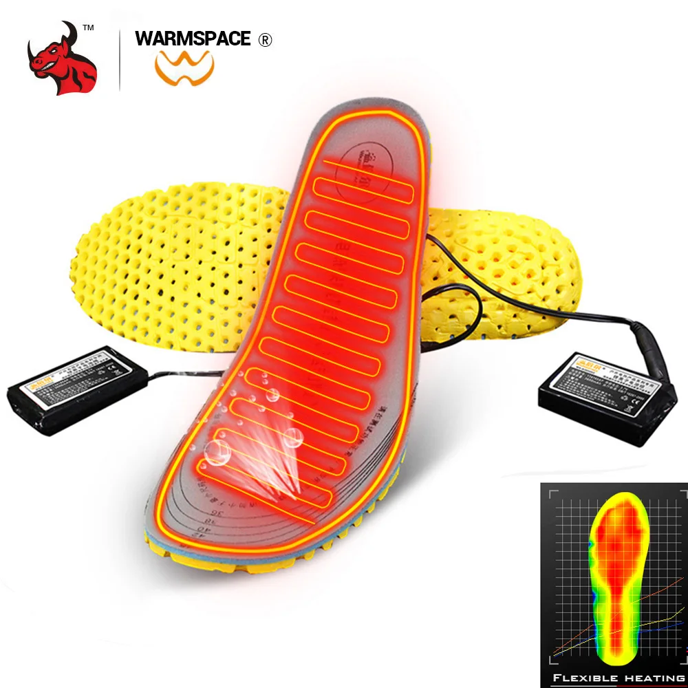 

Motorcycle Shoes Heated Insoles Keep Warm USB Battery Powered Moto Motorcycle Boots Electric Heating Winter Thermal Insoles