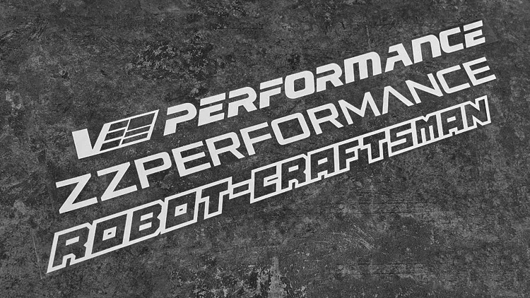 

Car Styling Vinyl Auto Front Gear Windshield Window Decoate Stickers Suitable for V Performance Robot ZZP