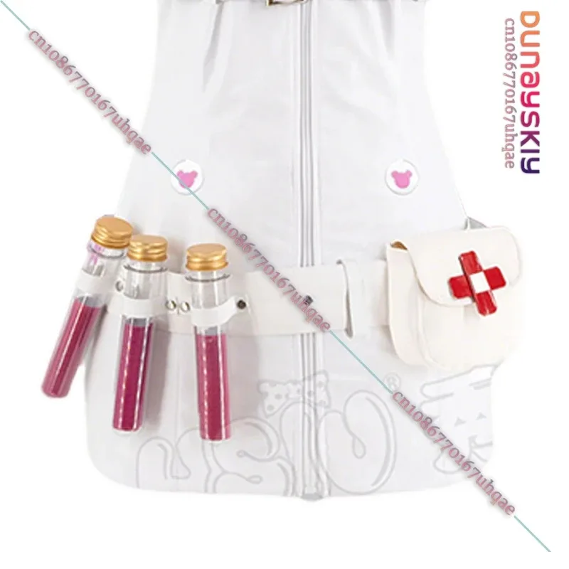 

25COSBuro Cosplay Costume Virtual Idol Cosplay Anime Cos MuseDash Costume Nurse Top Skirt Halloween Party Disguise for Adult Wom