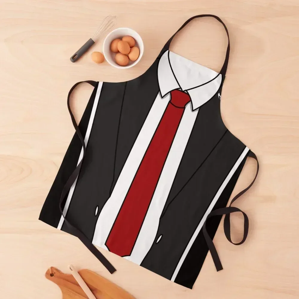 

Agent 47 Apron innovative kitchen and home items Costume Waiter Kitchen Items For Home Chef Accessories Apron