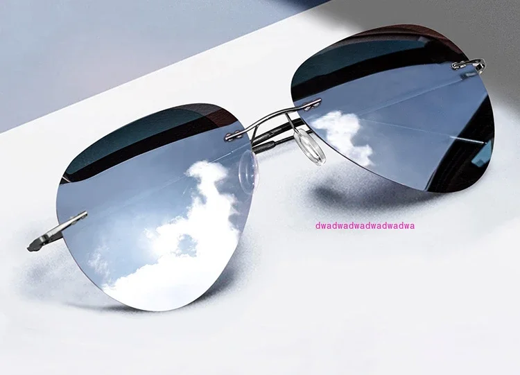 Frameless ultra-light sunglasses, sunglasses, UV-proof driving glasses