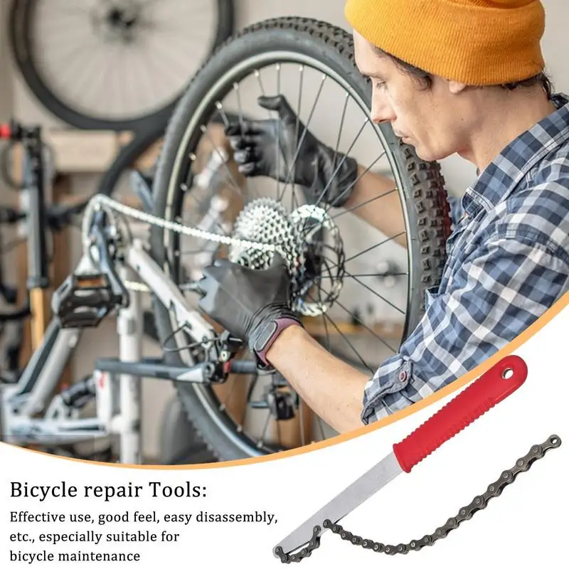 Bicycles Cassette Removal Tool Metal Bicycles Freewheel Remover Freewheel Remover Wrench Sturdy Cassette Lock Ring Removal Bikes