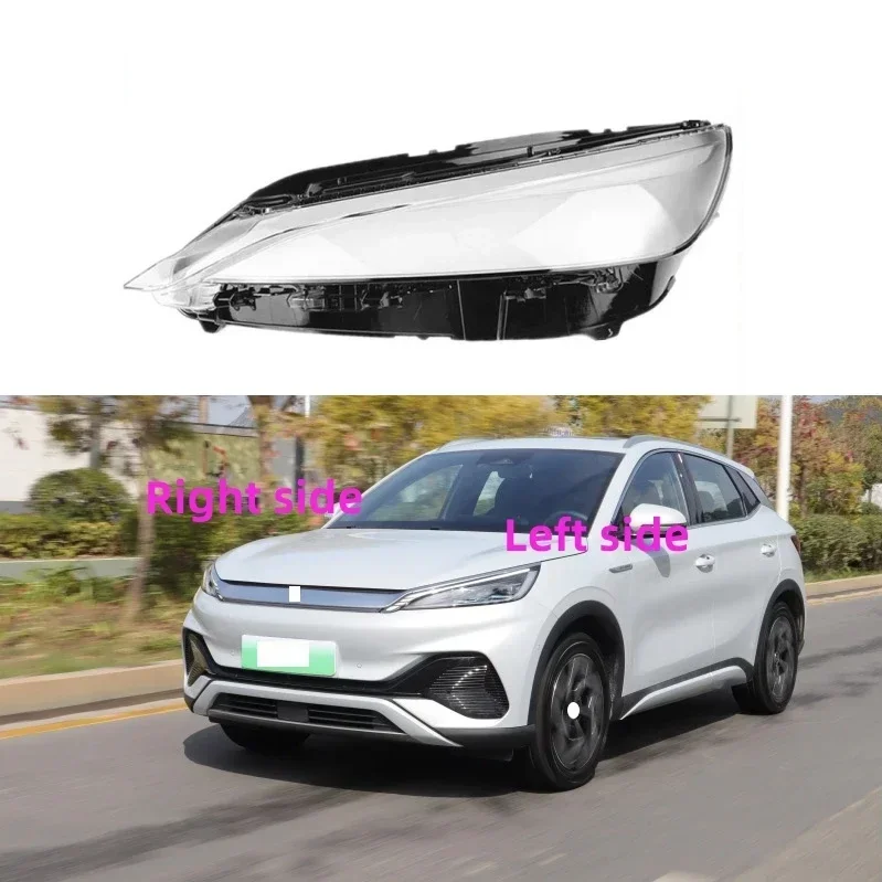 

For BYD ATTO 3 (YUAN PLUS ) 2021 2022 Car Headlight Shell Headlight cover Headlamp Lens Headlight Glass