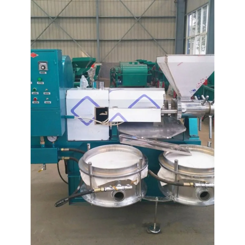 125 type oil press, intelligent oil press peanut soybean variety of materials suitable for spiral oil press
