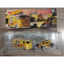 Hot Wheels Premium Collector Cars VOLKSWAGEN T1 PANEL BUS & BEETLE  1/64 Metal Die-cast Toy Vehicles HBL96