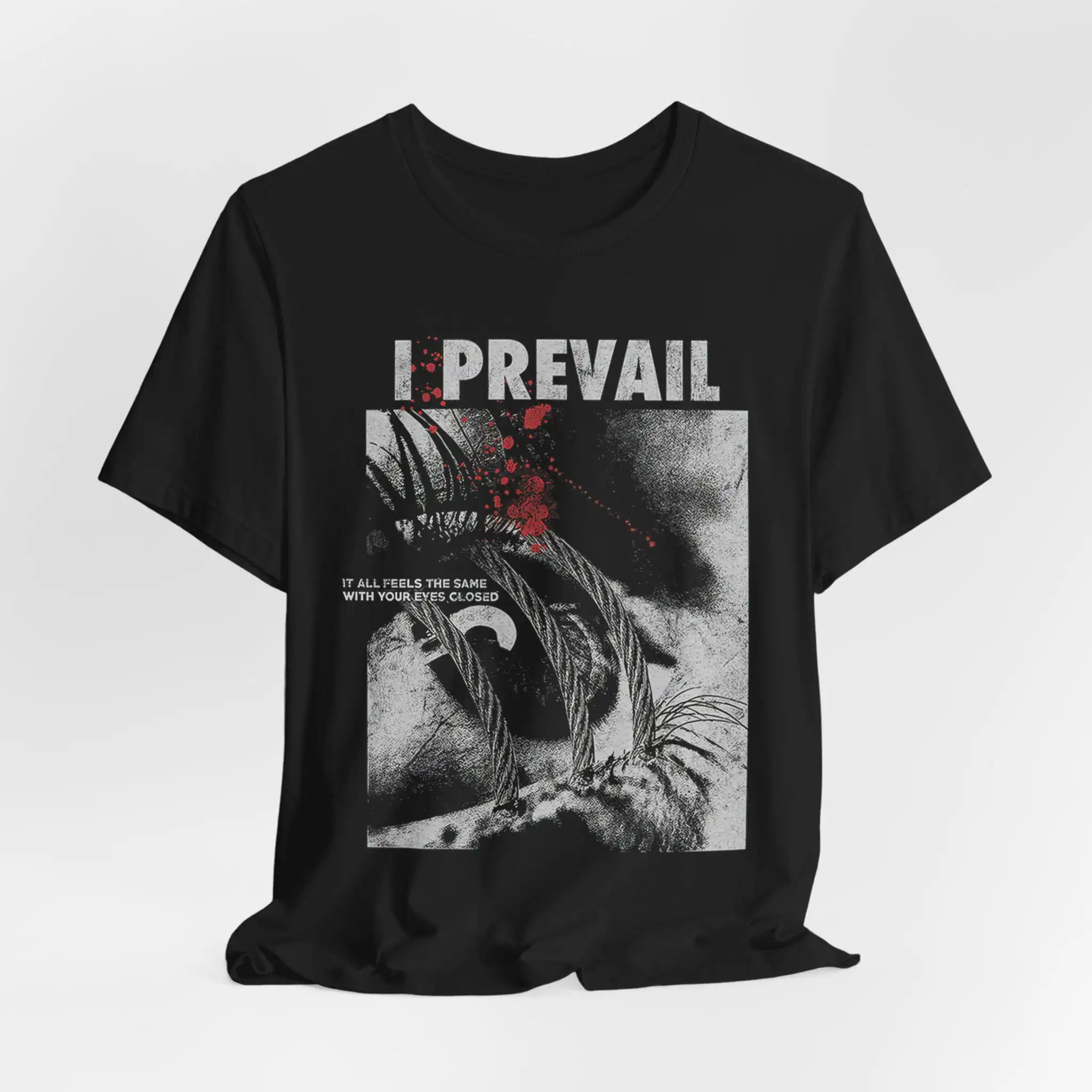 I Prevail T shirt Band Eyes Metalcore tee Pop Metal Post Hardcore DTG Fashion Music Streetwear