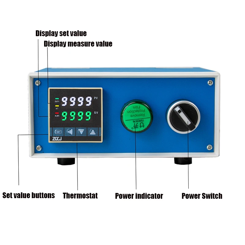 1 set Easy use programmable temperature control device connect load directly thermostat 3kW PID temperature controller