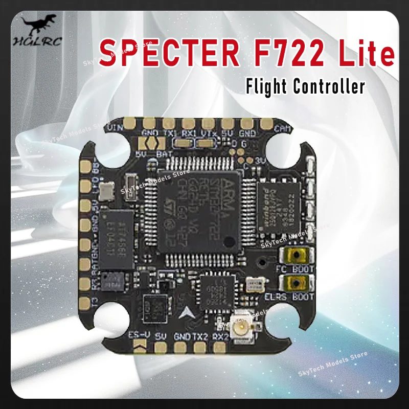 

HGLRC SPECTER F722 Lite Flight Controller Ruggedized Lightweight Design for STEM Education & Hobbyist Drones​