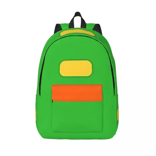 십대를위한 만화 Ash Ketchum 학생 학교 Bookbag 캔버스 데이 팟 초등학교 고등학교 대학 여행 가방