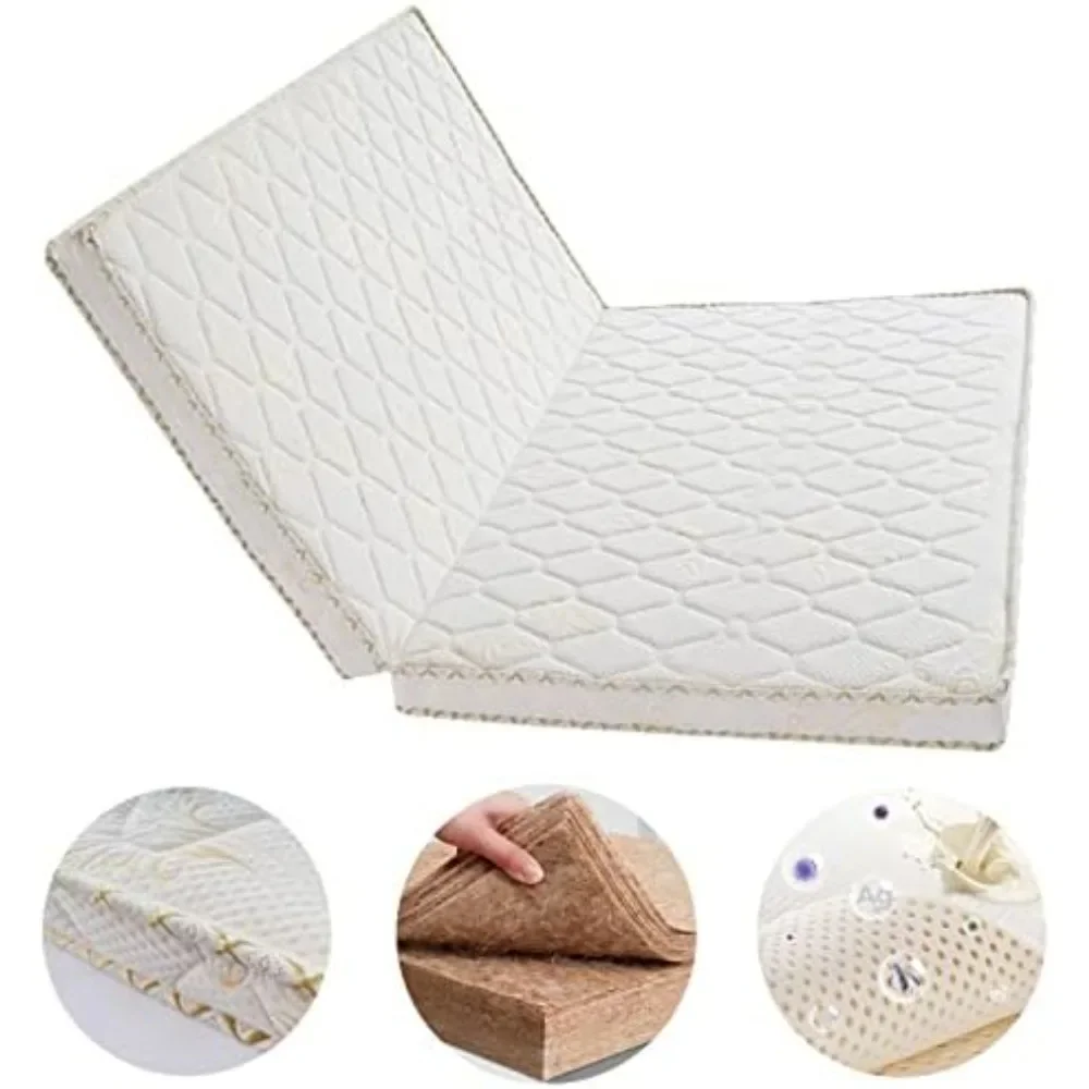 

Firm Coir Mattress,3E Coconut Coir Mattress Pad,Quiet Coconut Palm Mattress,Thick Coir Mattress Pad in 6cm,Foldable matress