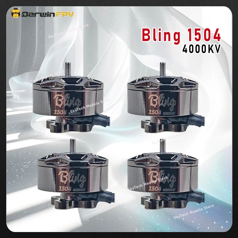 DarwinFPV Bling 1504 4000KV Brushless Motor for FPV Racing Multirotor RC Model Parts & Accessories Hot Sale