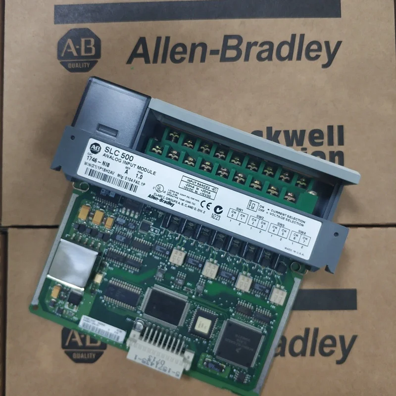 Allen-Bradley AB SLC 8 Point analog input module 1746-NI8