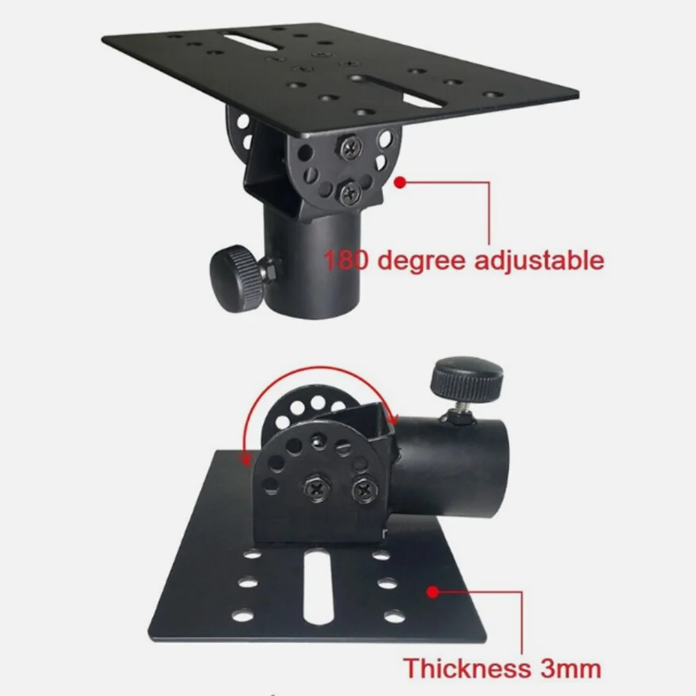 Metalowa podstawka statywowa głośnik dla dj-a sztyft Adapter górna nasadka obrotowa 35mm solidna metalowa konstrukcja instrumenty muzyczne