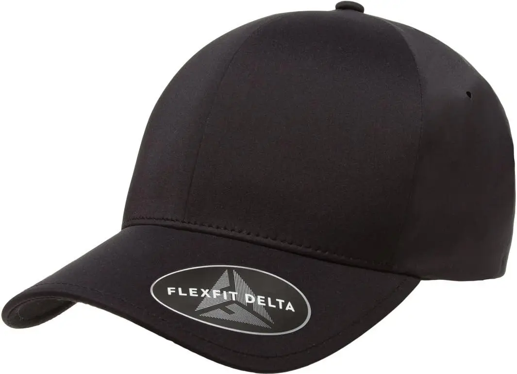 Gorra Delta sin Costuras para Hombre, Color Granate, Talla Grande a Extra Grande, Talla Única