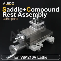 Lathe Tool holder Saddle Middle Plate Set WM210V-254 BHC210 HS210 JY210V CTC210 HBM210 Lathe Slide Compound Rest