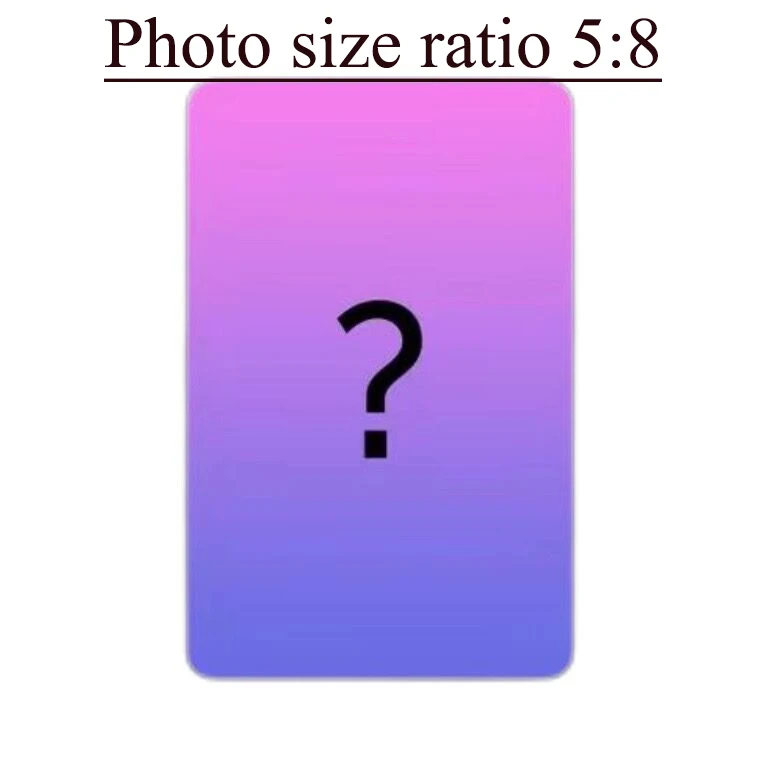 Custom Kpop Photocards Prints Personalized Lomo Photo Business Cards Gifts Standard Size Glossy Freebies Cards