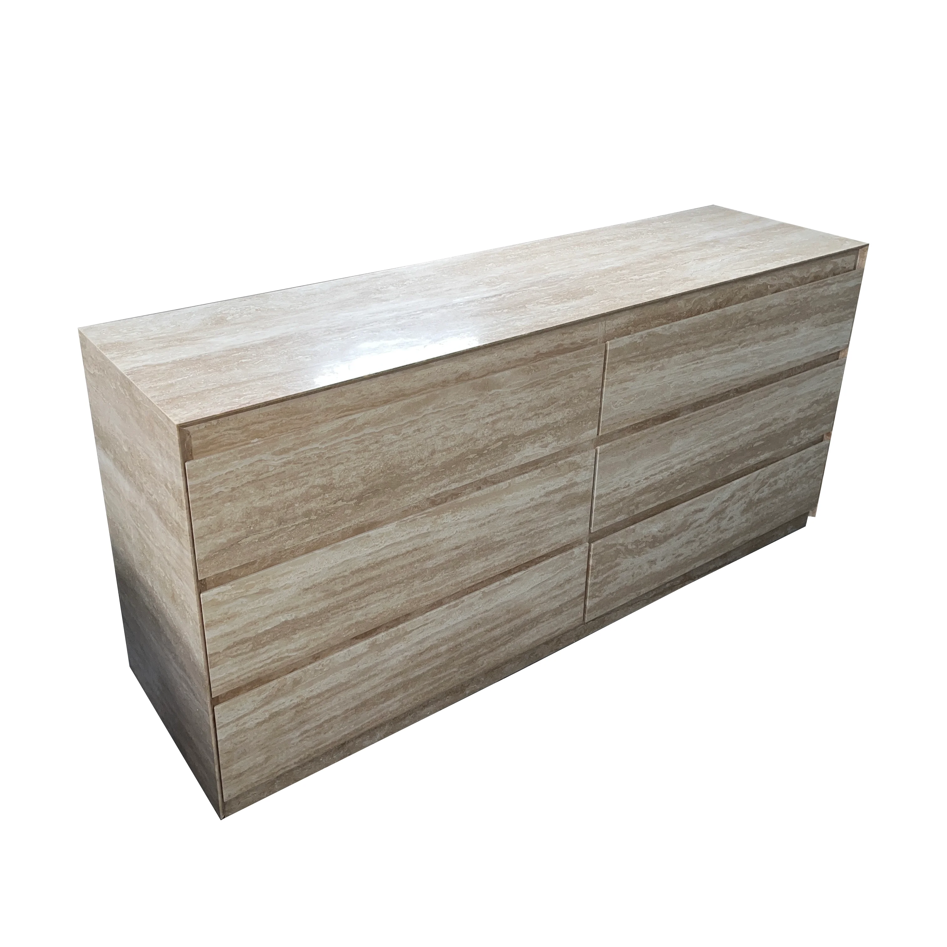# Furniture Six Bucket Cabinet Hot Style Luxury Marble Chest Of Drawers