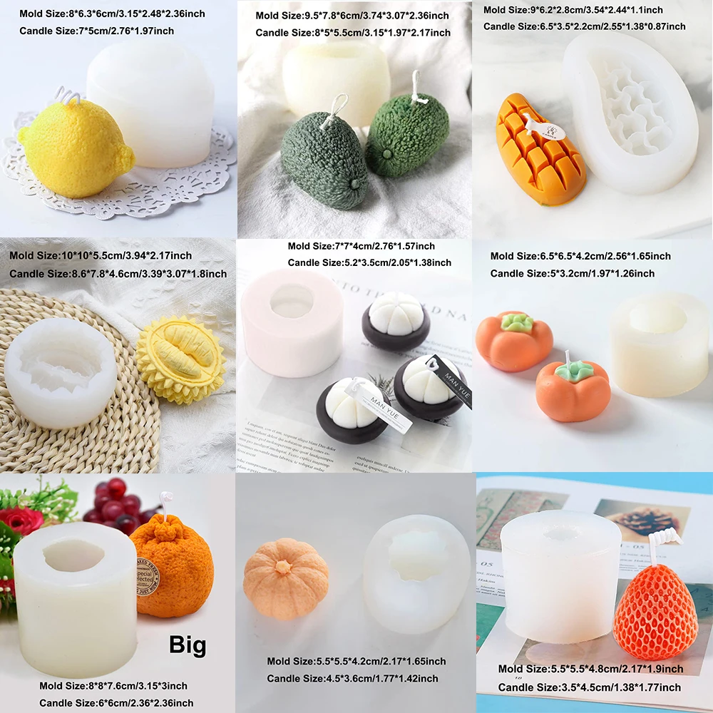 Orange Fruit Candle Mold DIY S - огляд і ціна Soap Making Additives
