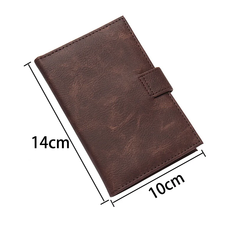 Russia Passport Case PU Leather Passport Covers Wallet for Travel Documents Card Organizer Holder Men Women обложка на паспорт