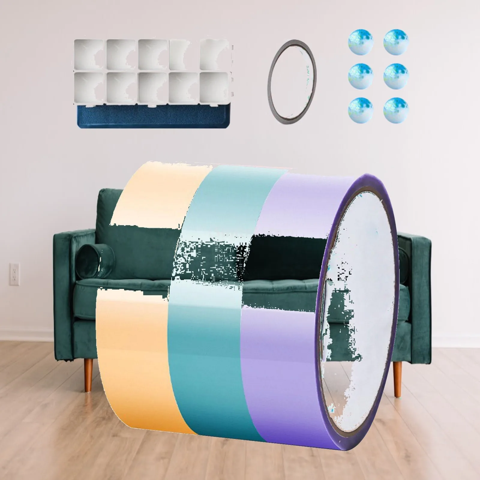3x-sticky-ball-rolling-tapes-candy-colored-ball-tape-clear-educational-sensory-toy-for-party-favors-birthday-gifts-scrapbook