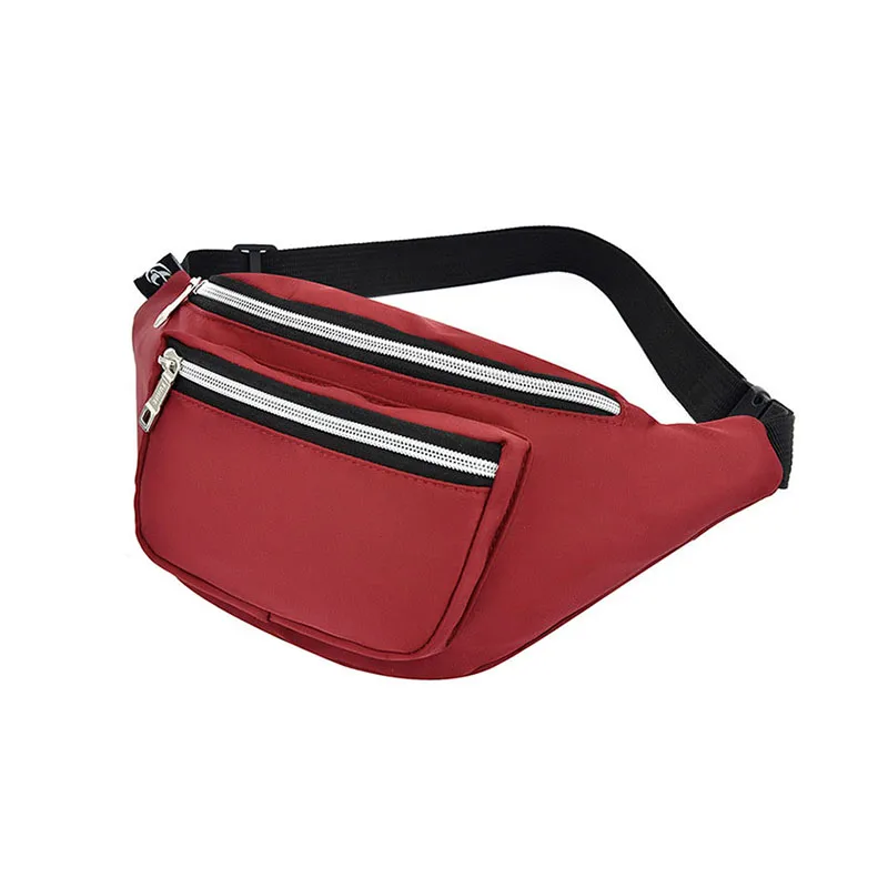 กระเป๋าเข็มขัดเอว Man Oxford Pack กีฬากลางแจ้งวิ่งแพ็คกันน้ํา Fanny Pack Stylish Cross Body กระเป๋าเข็มขัดเอวกระเป๋าสําหรับชาย