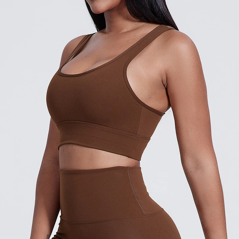 حمالة صدر رياضية مثيرة مع وسادة صدر للنساء ، بلوزة قصيرة ، سترة يوغا ، تأثير كبير ، حمالة صدر للياقة البدنية ، ركض ، ملابس داخلية ضيقة ، تمارين رياضية ، #3