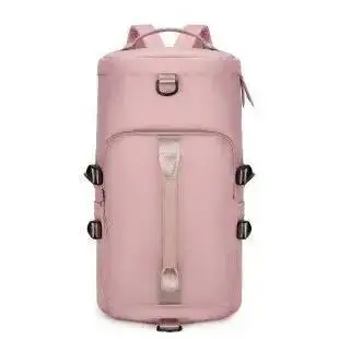 Bolsa tipo estilingue fitness de luxo 2025 para homens, bolsa de viagem de grande capacidade, bolsa de armazenamento de bagagem, mochila seca e molhada