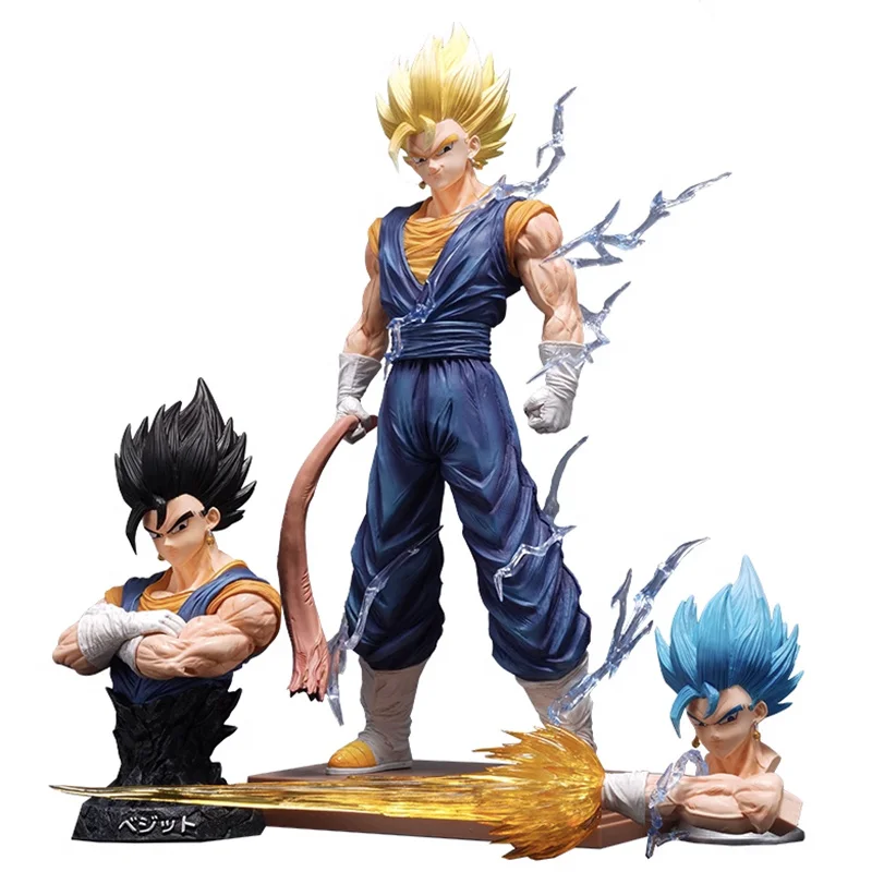 32 см LK Vegetto Фигурки Dragon Ball Z Vegeta Фигурка Son Goku DBZ Super Saiyan Модель Аниме Периферийные устройства GK Статуя Игрушки Подарок 32 см LK Vegetto Фигурки Dragon Ball Z Vegeta Фигурка Son Goku DBZ Super Saiyan Модель Аниме Периферийные устройства GK Статуя Игрушки Подарок