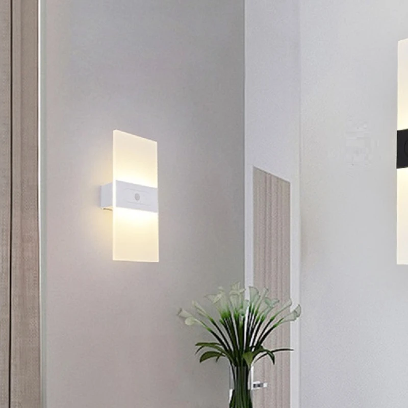

B28C-Rechargeable Wall Lamp Drill-Free Bedside Lamp Night Light Without Wiring Master Bedroom Wall Lamp Lighting Lamp