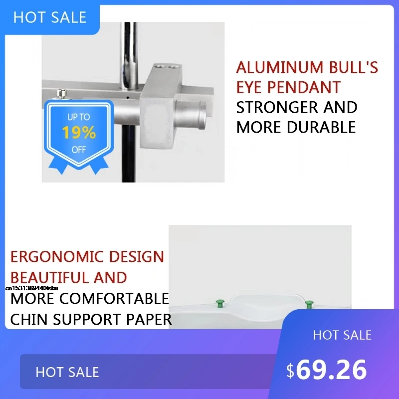 

0805 ET-AT Combination Desk Forehead Support Bracket Linear Training Device Vision Optometry Testing Glasses For Visi0320