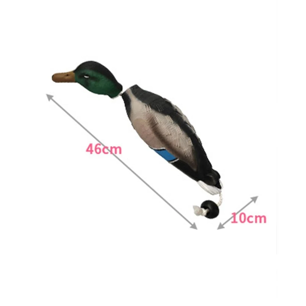 Toy Duck For Training Hunting Dog Bite Resistant Hunting Decoy Duck EVA Injection Fake Duck Green Head Male Duck