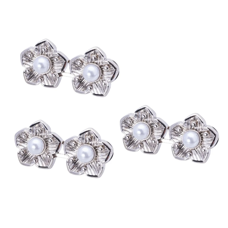 652f Ensemble 3 perles décoratives taille fleur