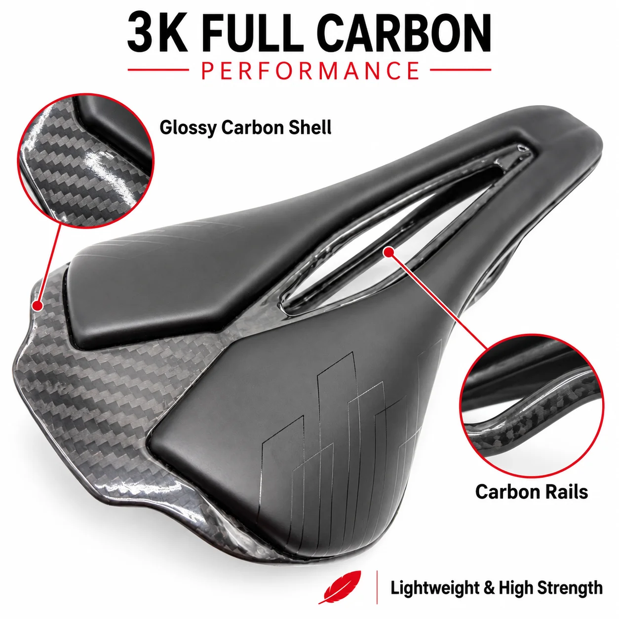 مقعد دراجة من ألياف الكربون، م - مراجعة Carbon Saddle 3D Printed Honeycomb وسعره