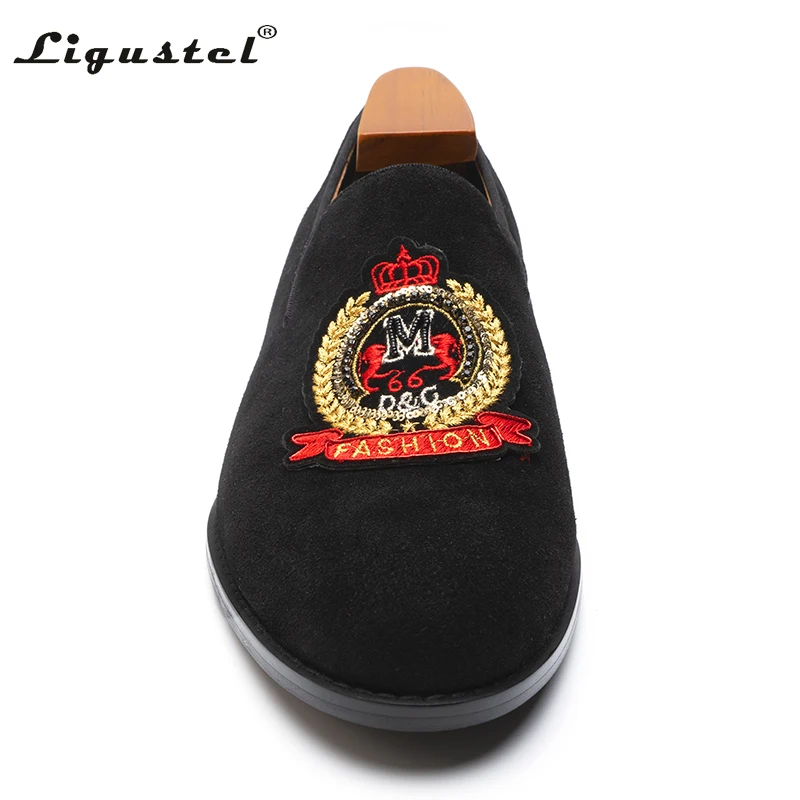 Shoes Men Original Luxury Designer Shoes Wedding Party Handmade  Shoes Men Flats Leather Black  Loafers Casual Shoes Plus Size