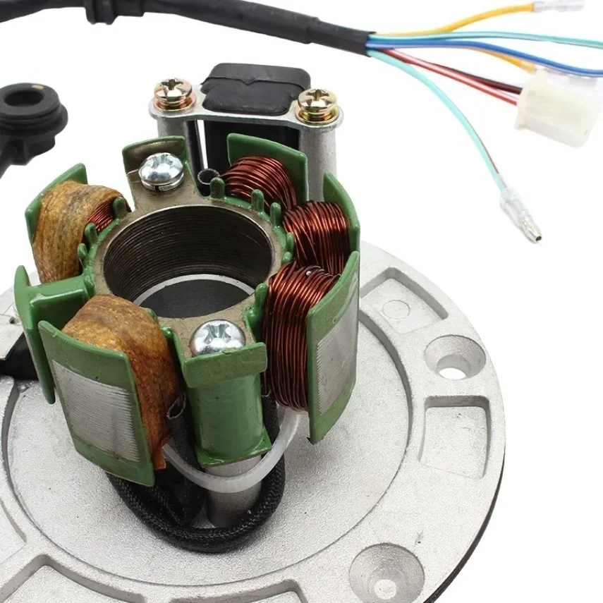 Motor Kits Stator Rotor Magneto Coil Fit for ZongShen 150CC Oil-cooled Engine Stator Rotor Magneto Coil Motorcycle Accessories